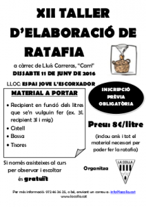 XII Taller de ratafia_2016